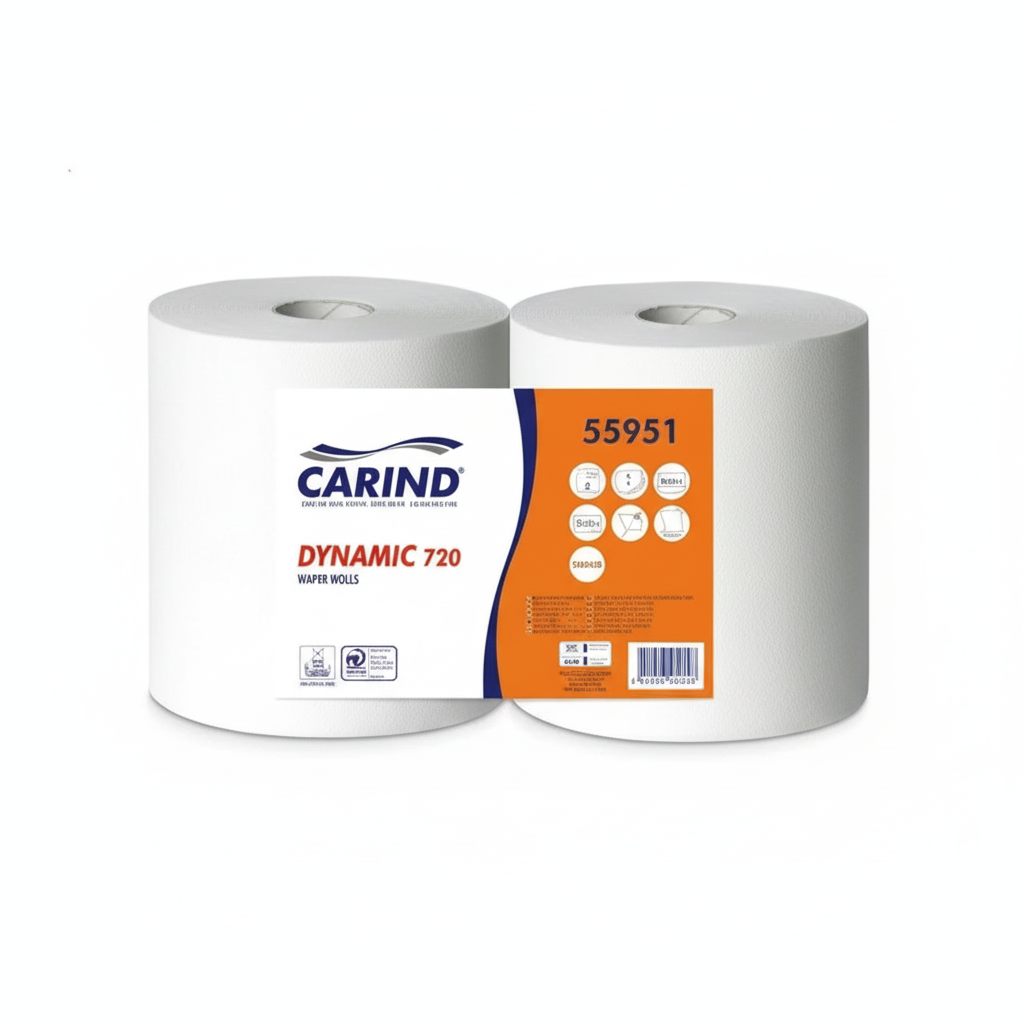 Paper Roll 500 Sheets 2-ply 2 Rolls Pack Pol