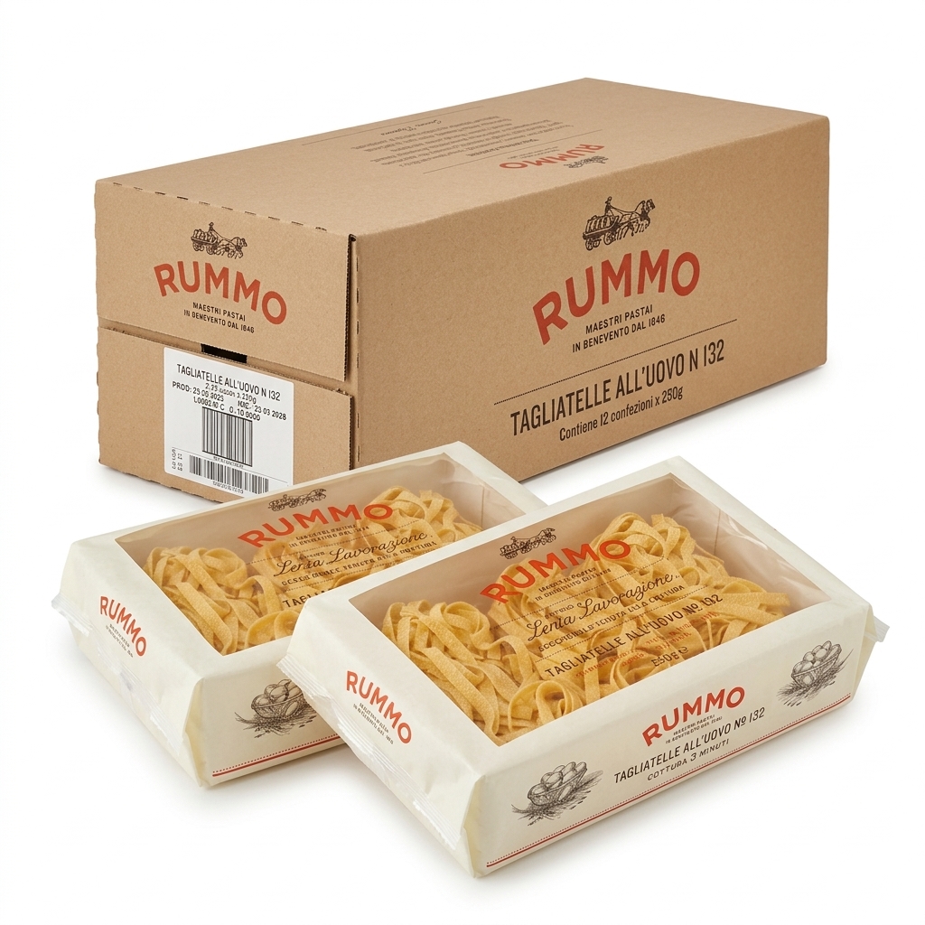Tagliatelles aux œufs N°132 250 g — Rummo