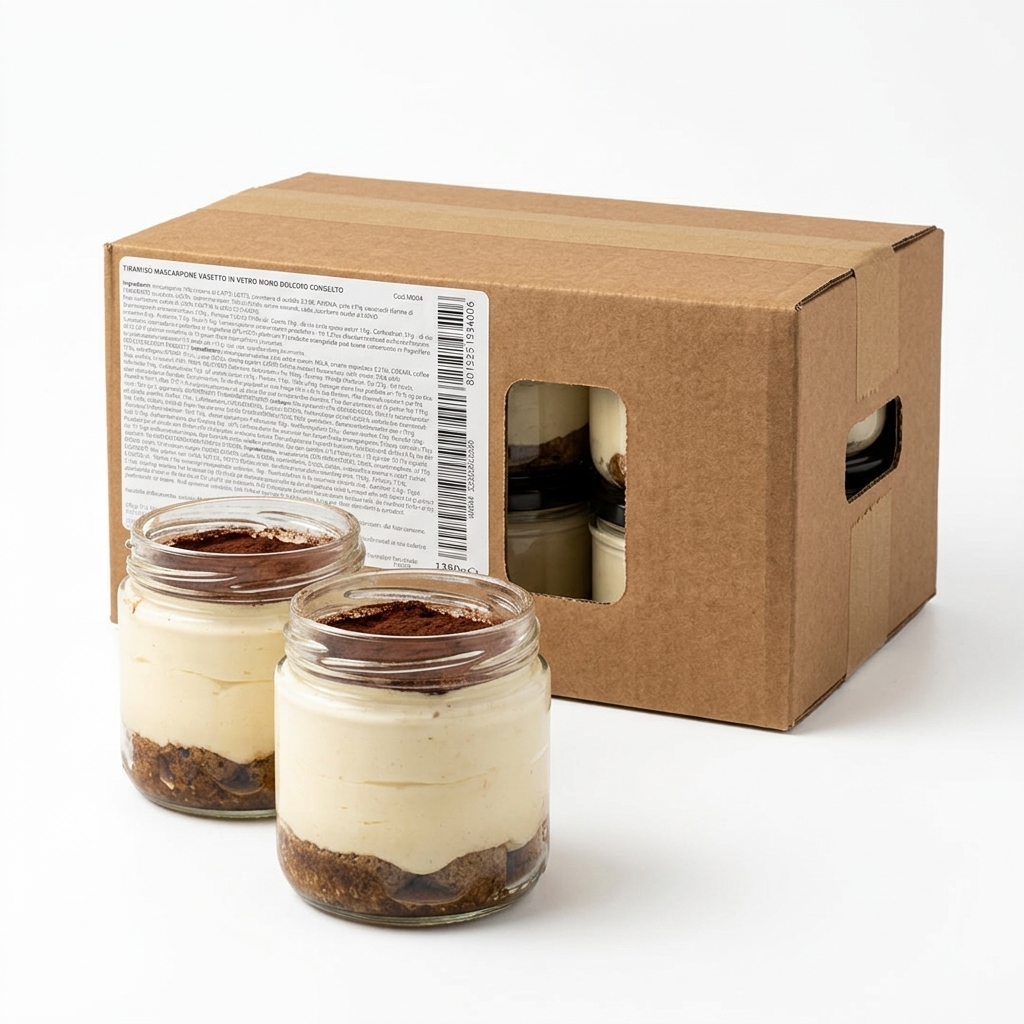 Tiramisù Mascarpone Glass Jar 12x115 g — Effepi