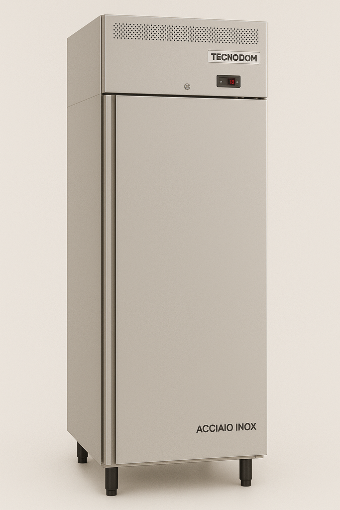 TECNODOM Armadio Frigorifero Professionale Negativo 700LT GN 2/1 Acciaio Inox