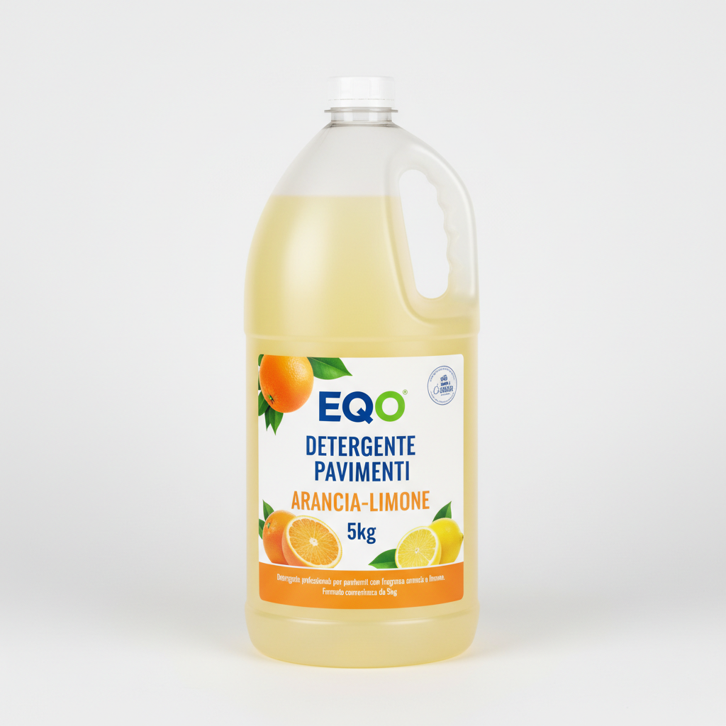EQO Detergente Pavimenti Arancia-Limone 5kg