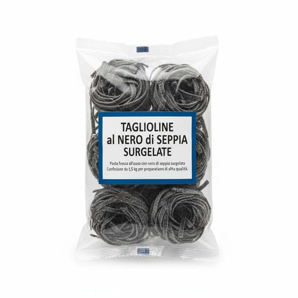 Tagliolini al Nero di Seppia Surgelate 1x1.5kg