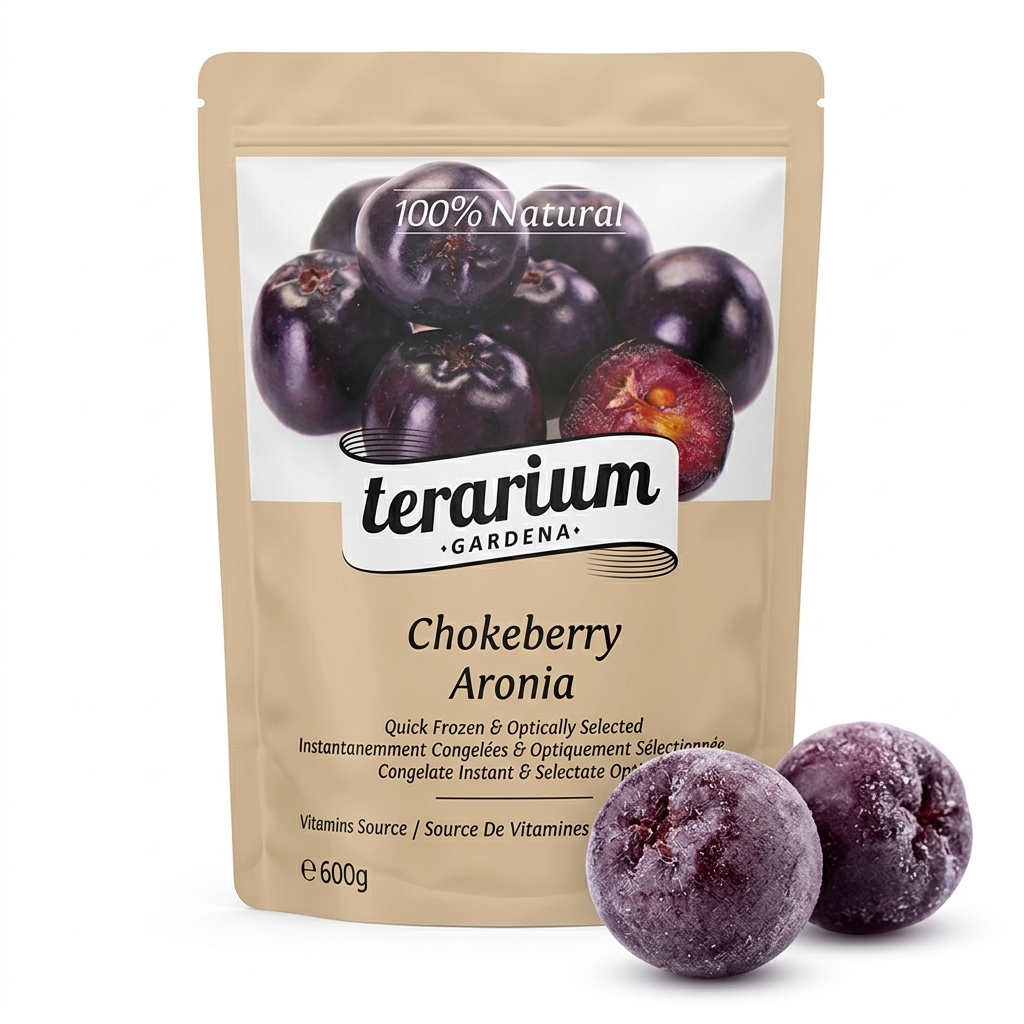 Baies d'Aronia Biologiques Surgelees Gardena 600g