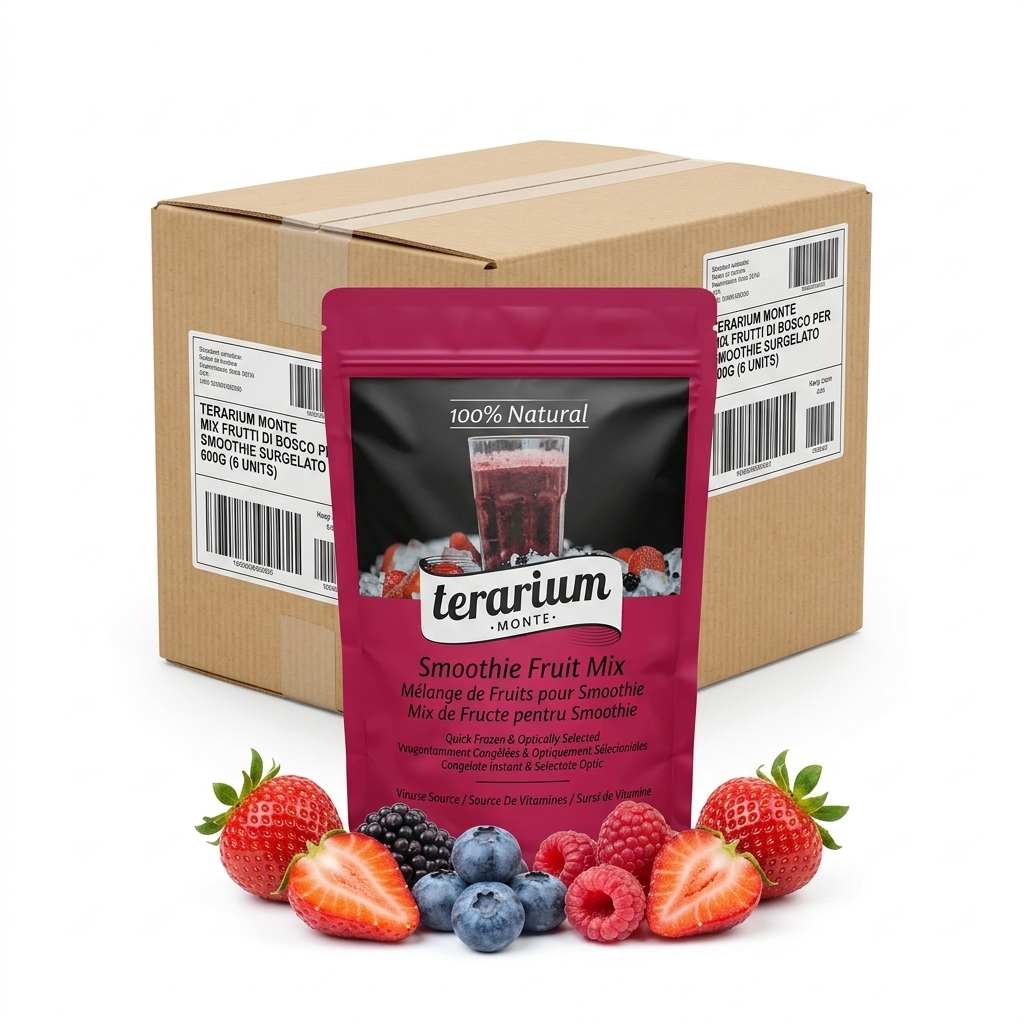 Smoothie Fruit Mix Fruits des Bois Surgelés 600 g — Linea Monte