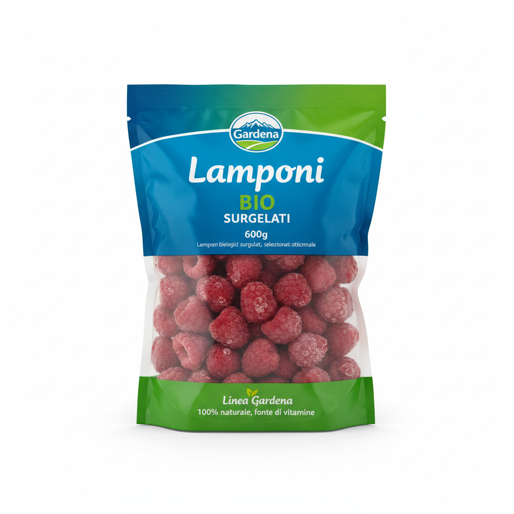 Organic Frozen Raspberries Gardena - 600g