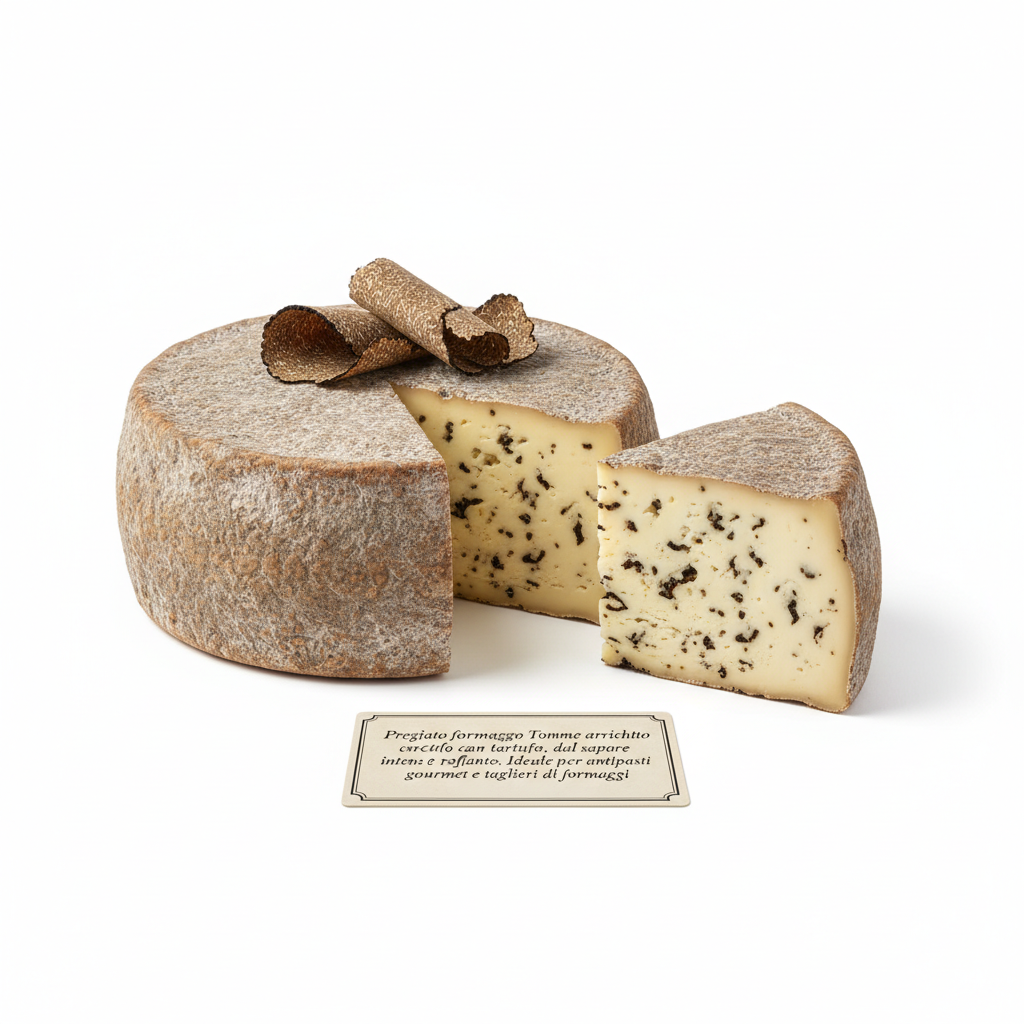 Käse Tomme mit Trüffel