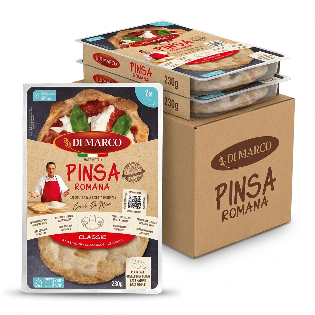 [529295] Di Marco Pinsa Romana Surgelata 230g