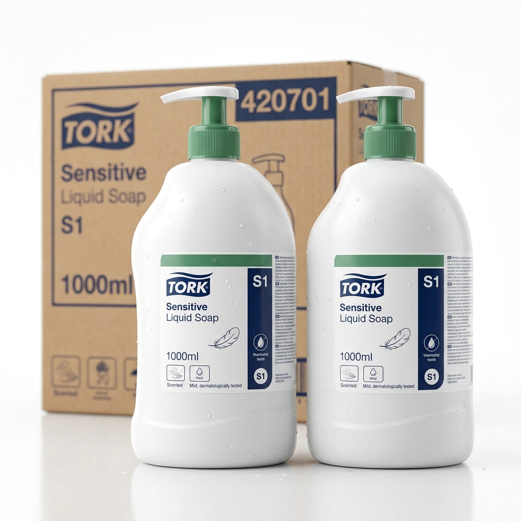 TORK SENSITIVE LIQUID HAND SOAP S1 REFILL 1L PCS AL