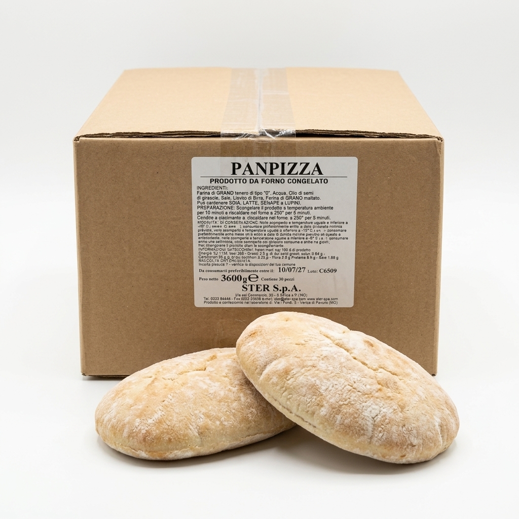 Panpizza Frozen Puccia Bread 30x120g