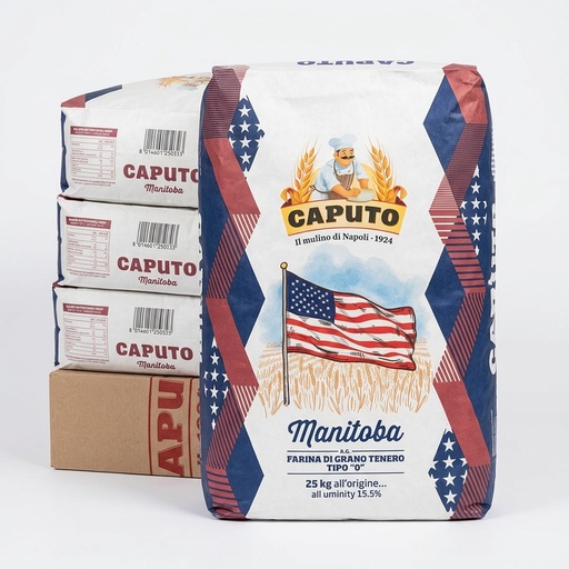 [CAPUFARIAMCA] Manitoba-Mehl Typ 0 25 kg — Mulino Caputo