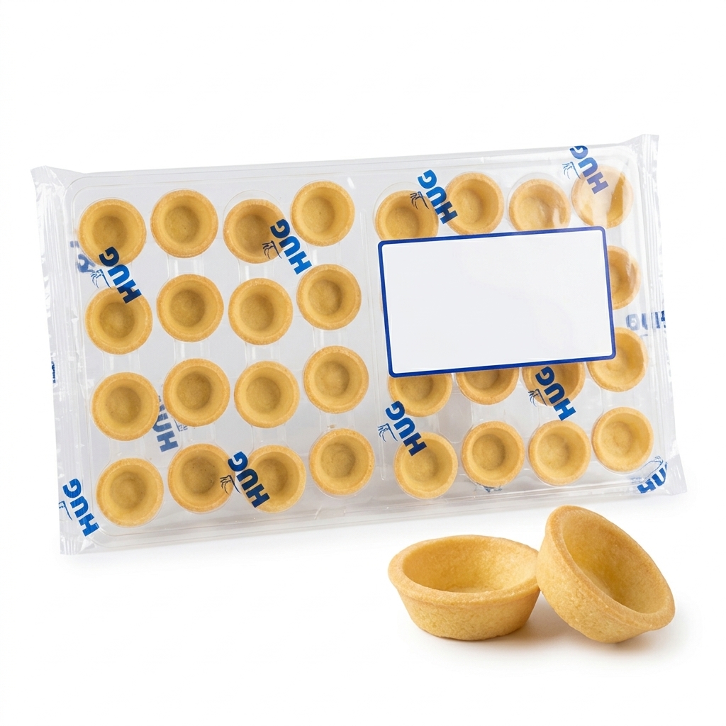 Mini-tartelettes 4,2 cm (Carton 32 pièces)