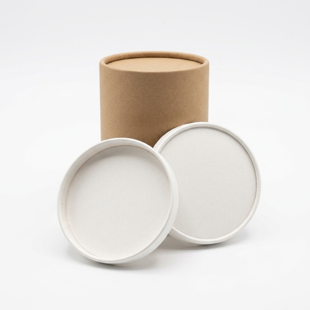 [52244] Papierdeckel Geschlossen fuer Becher 4oz O62 mm (Packung 50 Stk)
