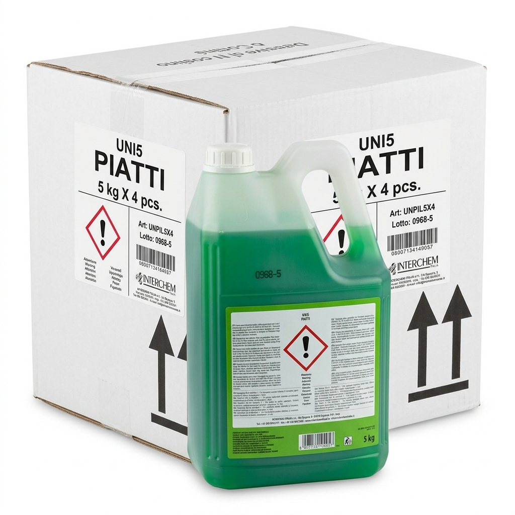 UNI5 PIATTI DÉTERGENT VAISSELLE CITRON 5KG IC