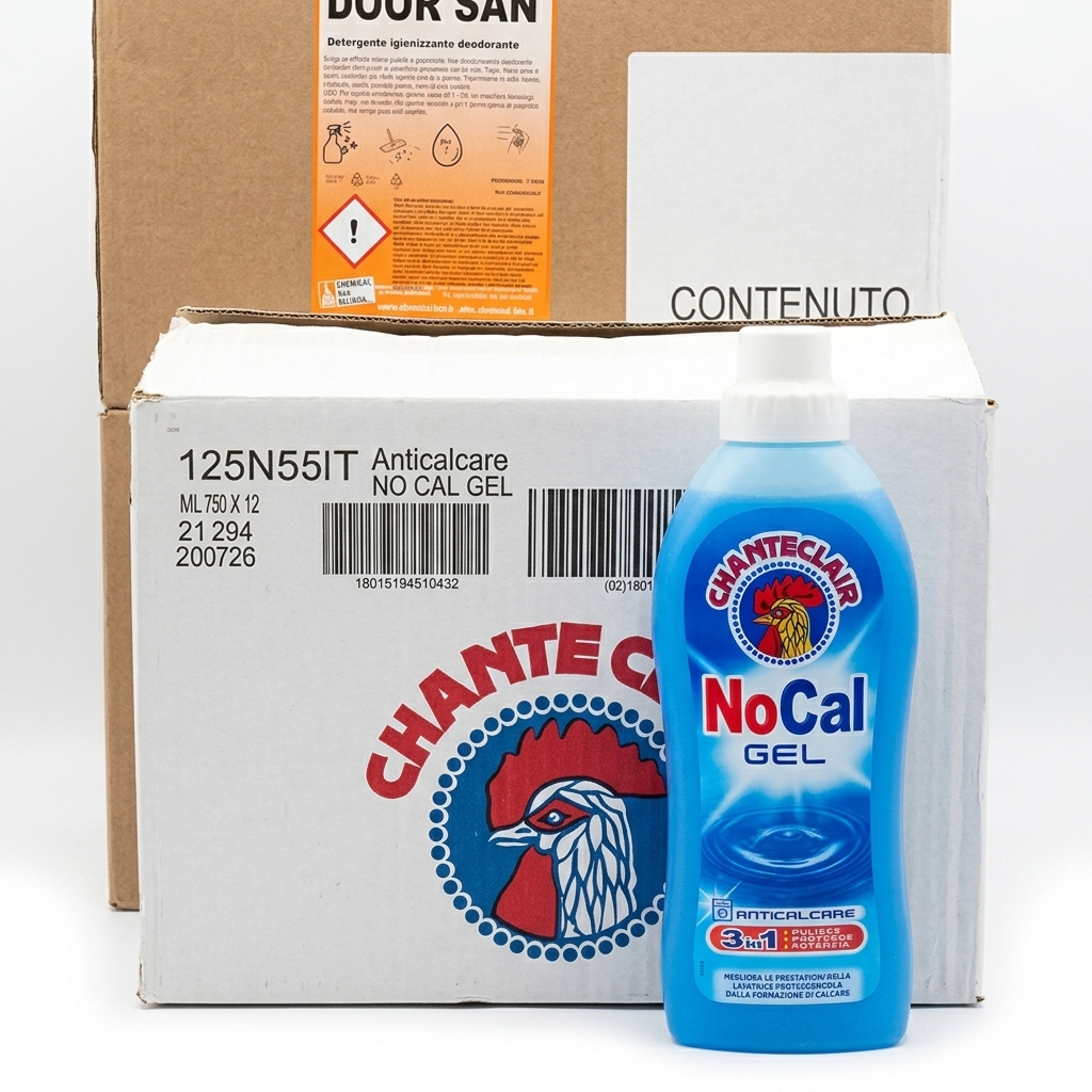 ANTI-LIMESCALE NOCAL GEL 3IN1 CHANTECLAIR 750ML PC RC