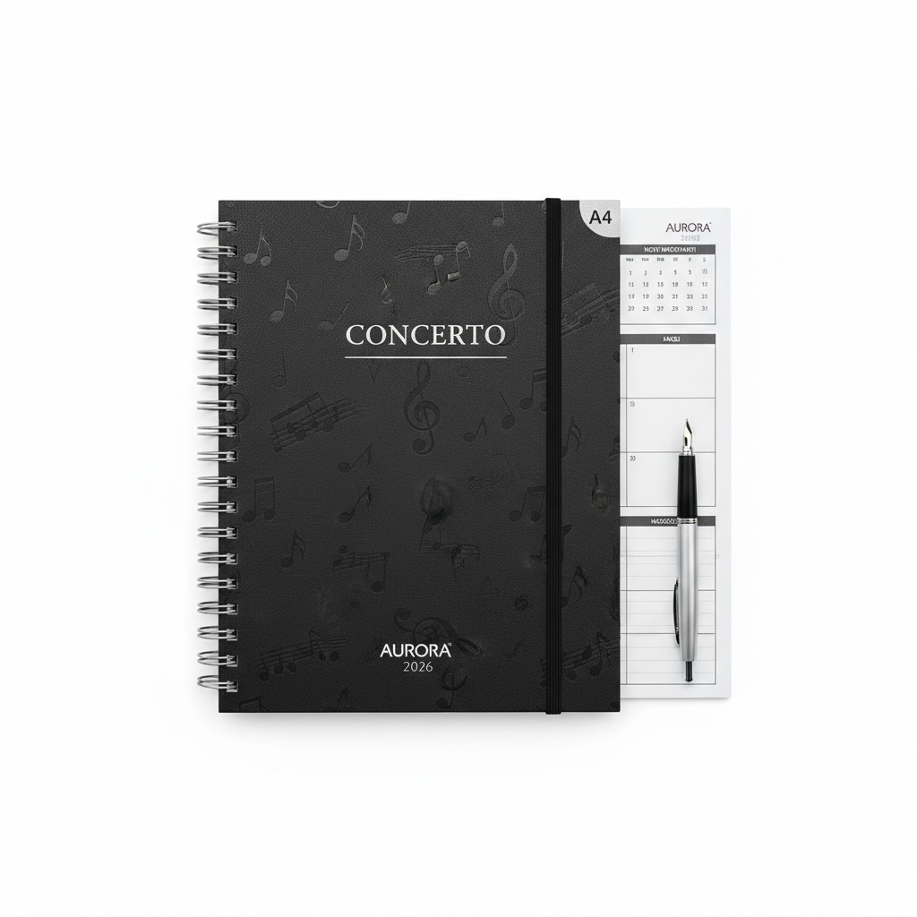 Aurora Planner 2026 Concerto A4