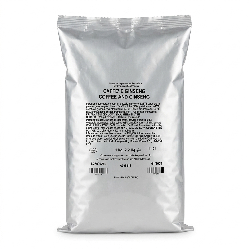 Soluble Ginseng Coffee 1 kg — Silver Toro