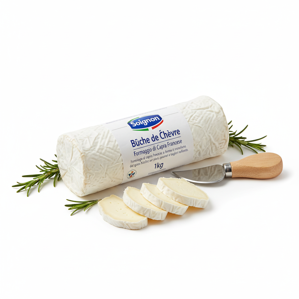 Bûche de Chèvre Soignon - Formaggio di Capra Francese 1kg
