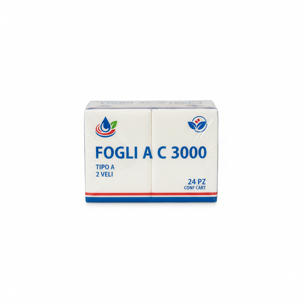 Fogli a C 3000 Tipo a 2 Veli 24pz pack CART