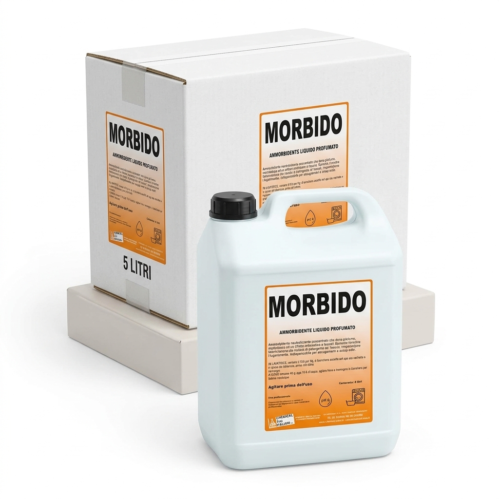 MORBIDO Assouplissant Liquide Parfumé Professionnel 5 L — Chemical Line