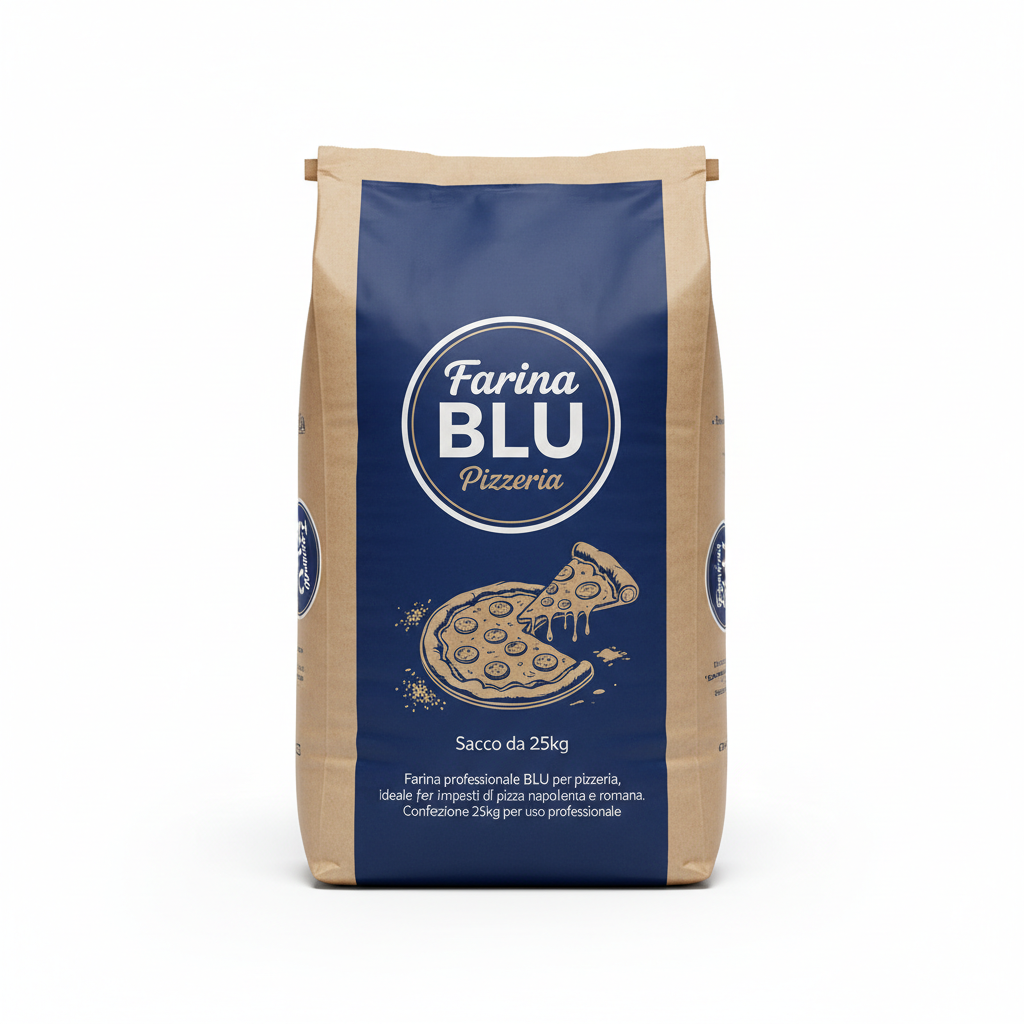 Farine BLU Pizzeria Molino Pasini 25kg