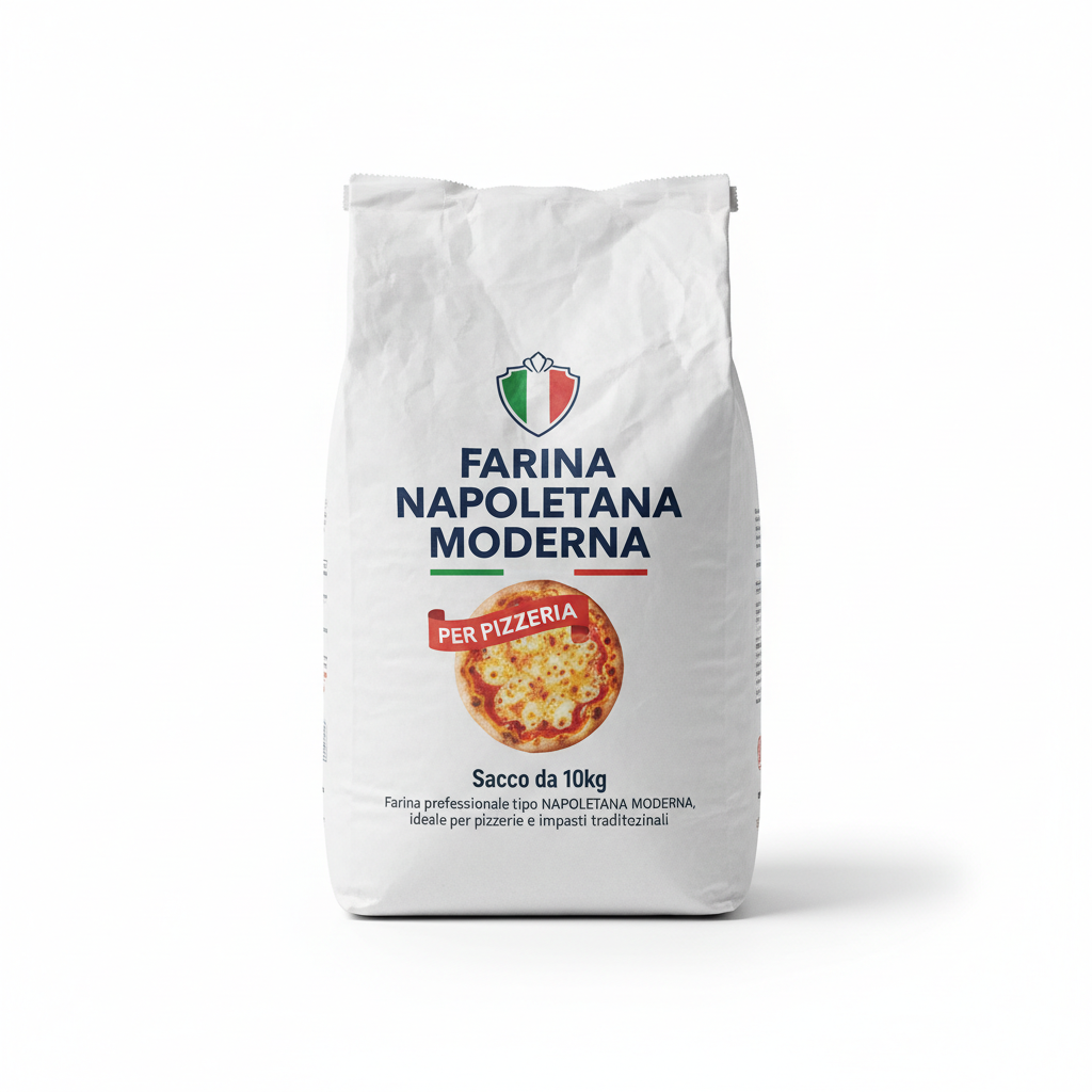 Farina NAPOLETANA MODERNA per Pizzeria Molino Pasini 10kg