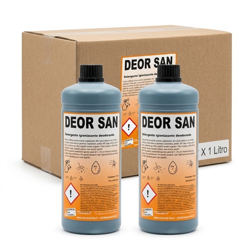 [SAN 01] DEOR SAN Detergente Igienizzante Deodorante 1 L — Chemical Line