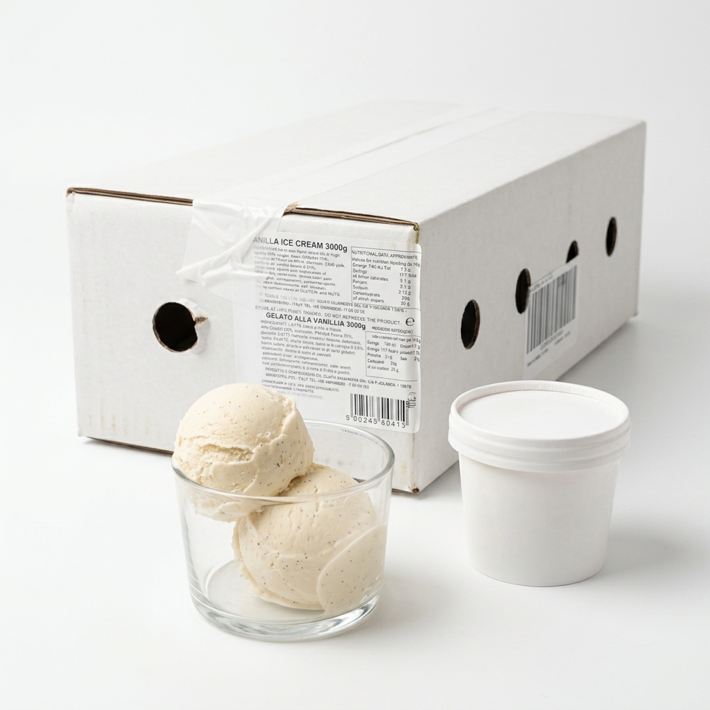 Vanilla Ice Cream Tub 3 kg EFF