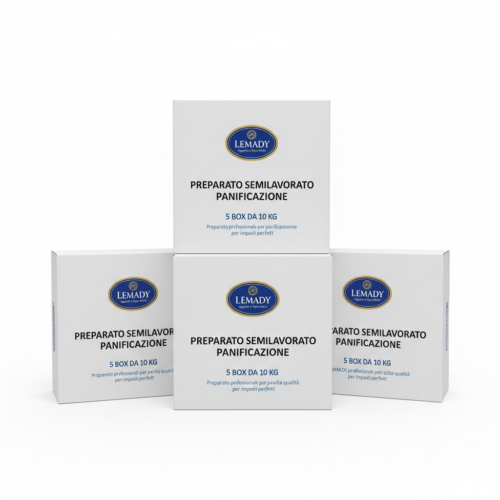 Farina LEMADY Preparato Semilavorato Panificazione Box da 10 KG