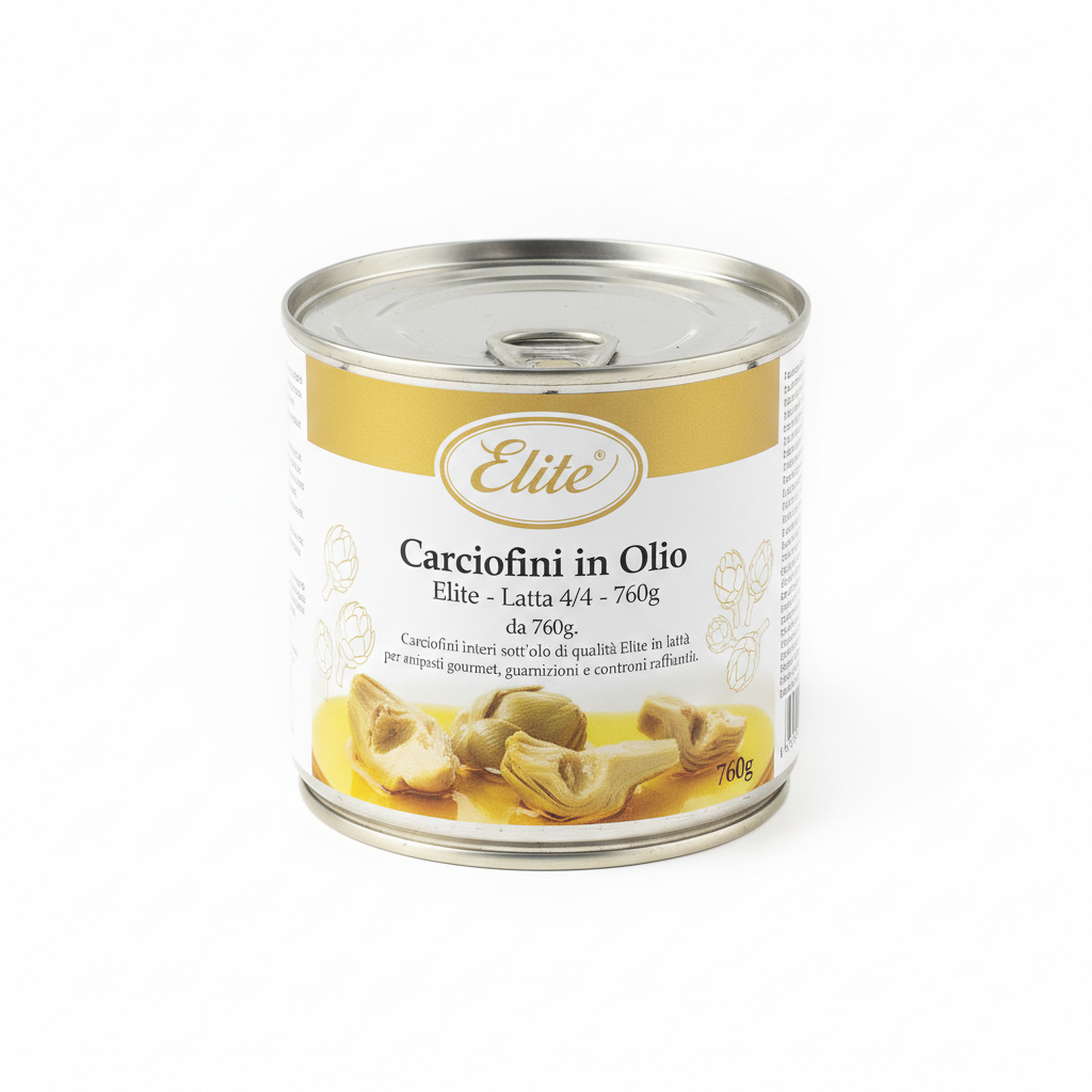 Carciofini in Olio Elite - Latta 4/4 - 760g