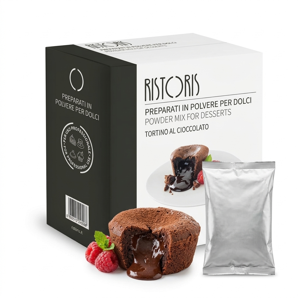 [015361] Backmischung für Schokoladenküchlein 1950 g (3 Beutel à 650 g)