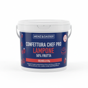 Confettura Chef Pro Lampone 50% Frutta - Menz&Gasser - Secchiello 2kg