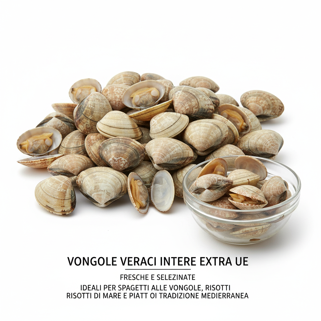 [3BMA730] Vongole Veraci Intere Turchia 6x500g