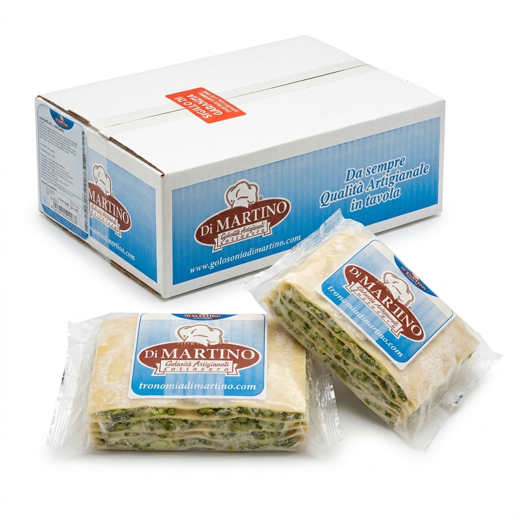 Lasagne agli Asparagi Surgelate 2x2,5 kg (Cartone) — Gastronomia Di Martino