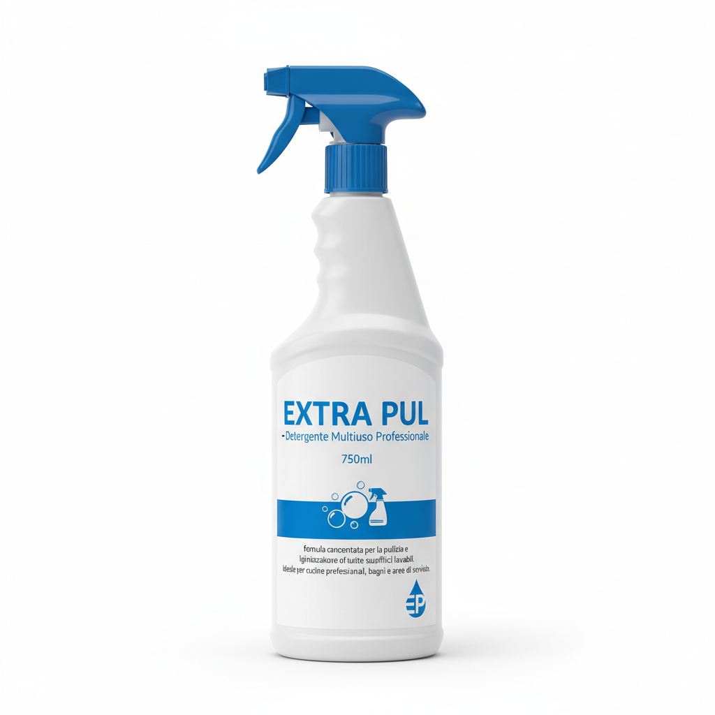 EXTRA PUL - Detergente sgrassante rapido universale Professionale 750ml