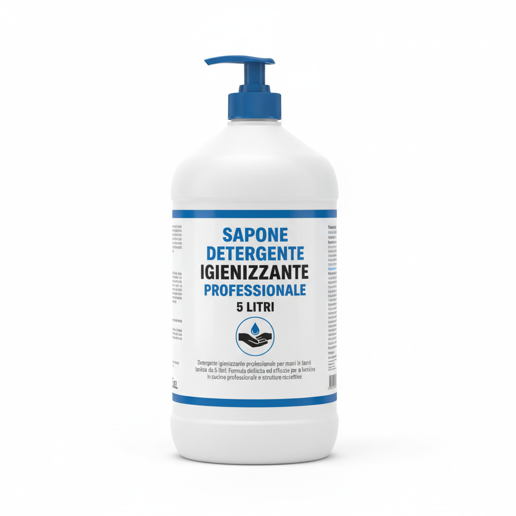 Sapone Detergente Igienizzante Professionale 5 Litri