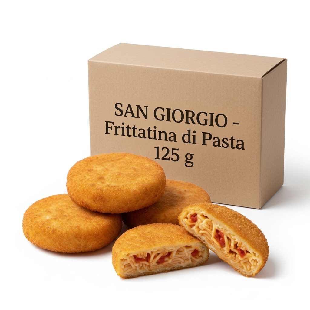 [F2801] Frittatina di Pasta 125 g (Cartone 5 kg)