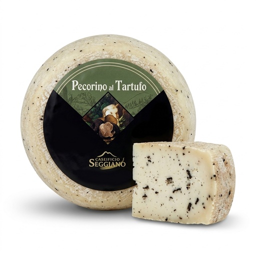 [09980347] Pecorino with Truffle Aged approx. 1.4 kg — Caseificio Seggiano