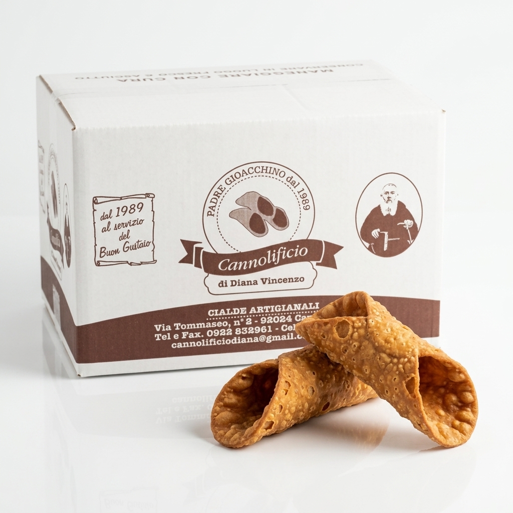 CANNOLO-WAFFELN MITTEL LOSE 110 ST KRT DIV