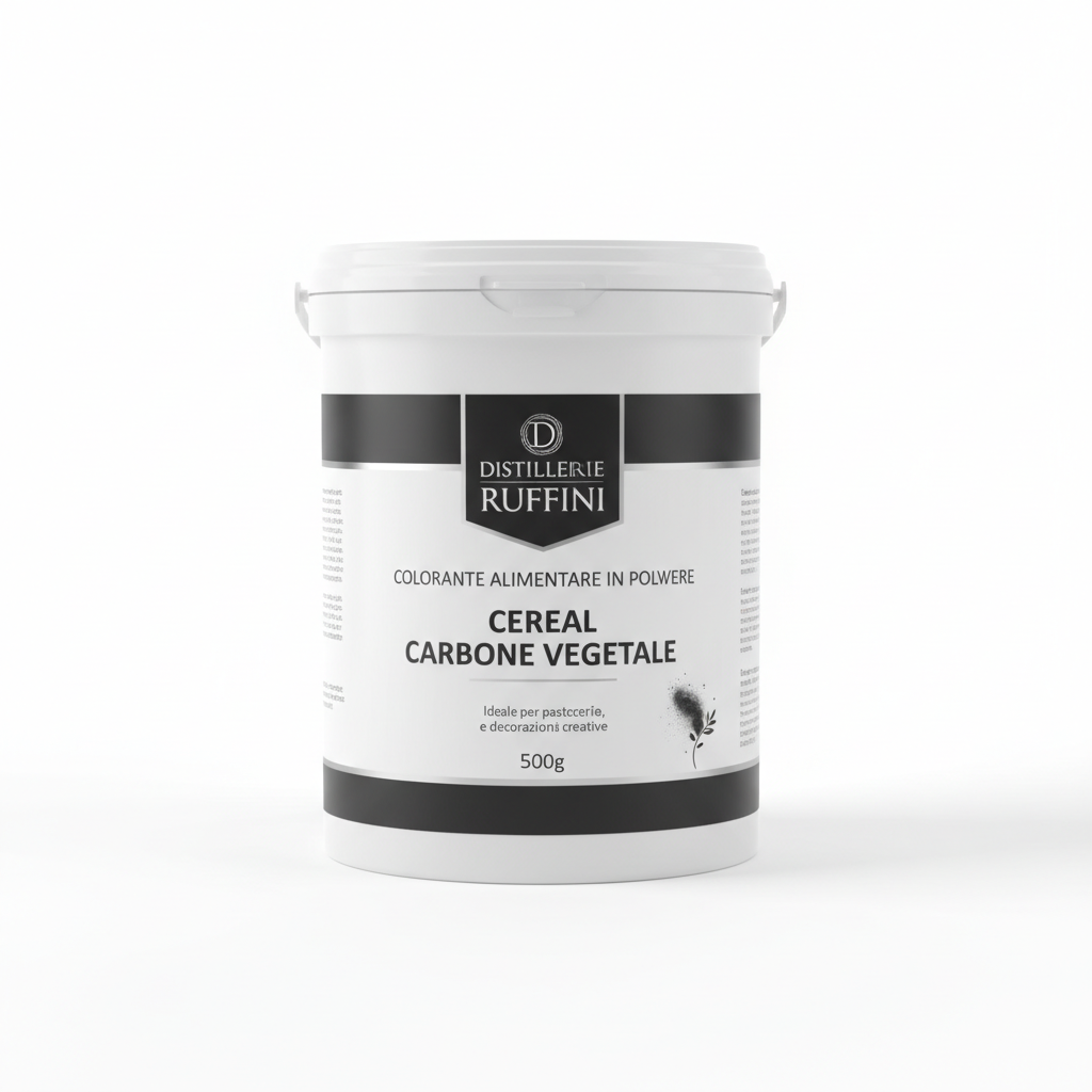 [RUFFCOLOC01] Polvere Cereal Carbone Vegetale Distillerie Ruffini 500g