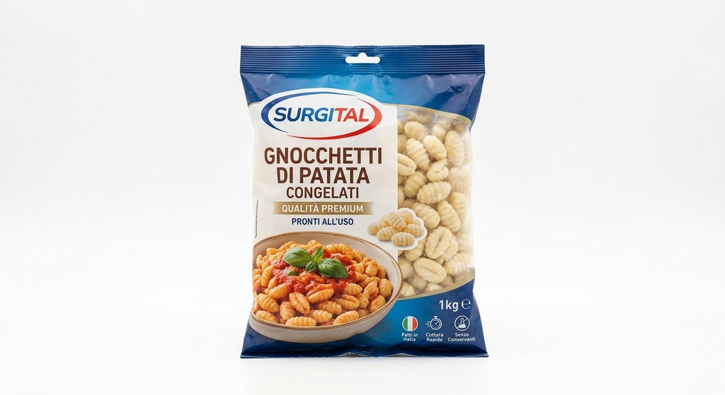 [07112034] Gnocchetti di Patata Congelati Surgital 1kg