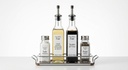 Fair 4-Piece Cruet Set — Oil, Vinegar and Condiments