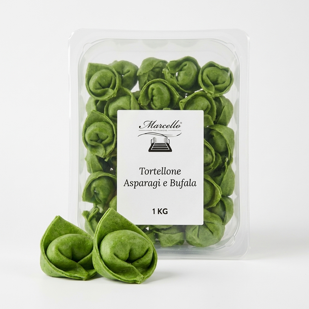 PASTA RIPIENA ASPARAGI E BUFALA CONF 1KG CA 5KG CRT MARC