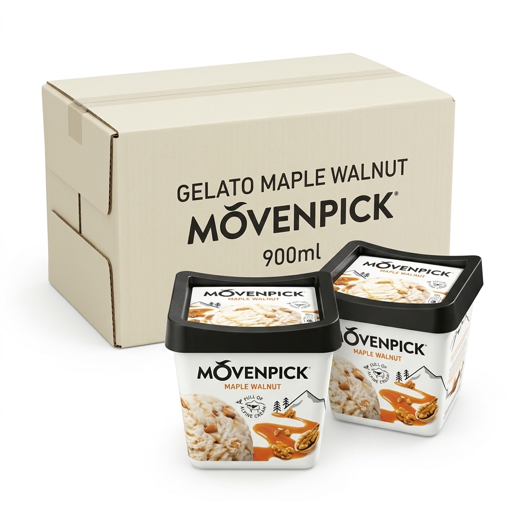 GELATO MAPLE WALNUT MOVENPICK 900ML AL