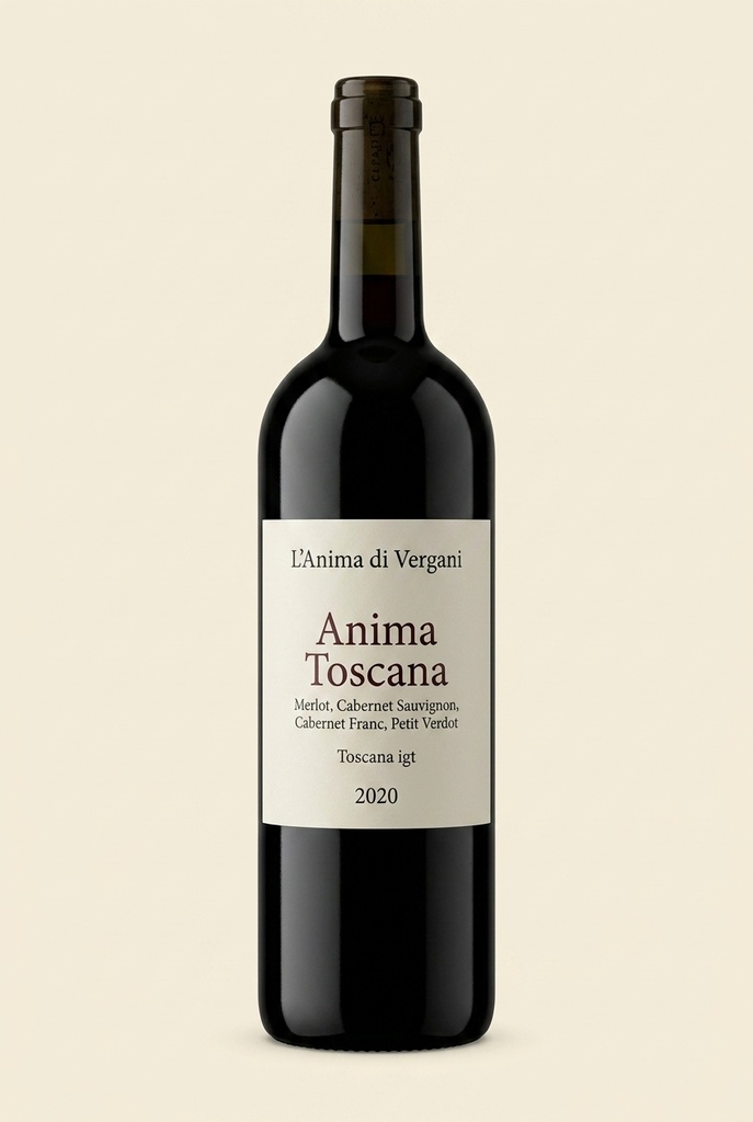 [VRG-LANIMA-ANIMATOS-2020-75CL] L'Anima di Vergani - Anima Toscana (75cl)