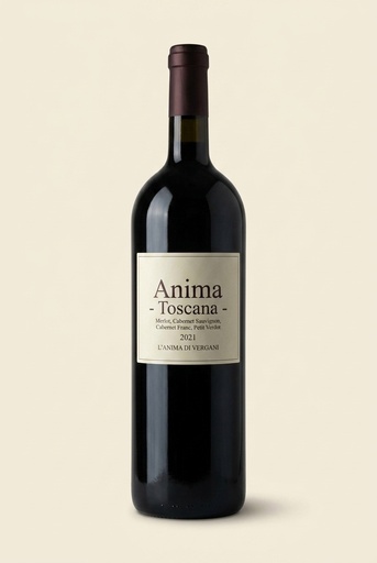 [VRG-LANIMA-ANIMATOS-2021-1800CL] L'Anima di Vergani - Anima Toscana 18 Litri (Cassa Legno)
