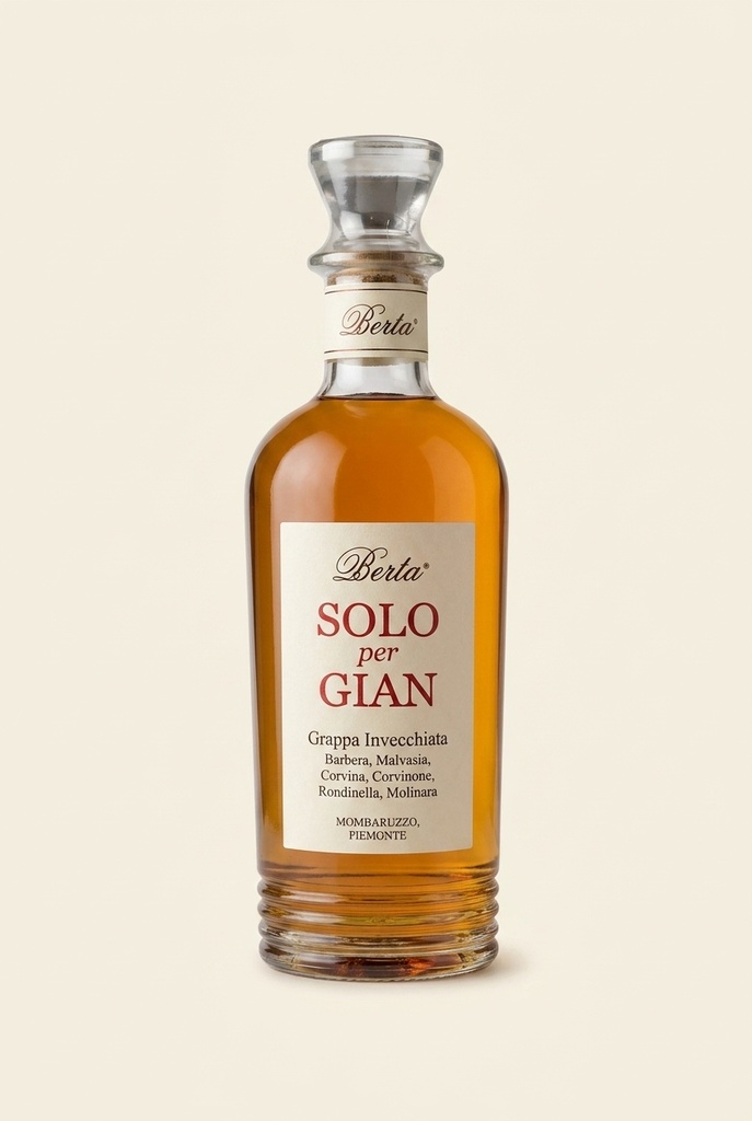 Berta - Grappa Invecchiata Solo per Gian