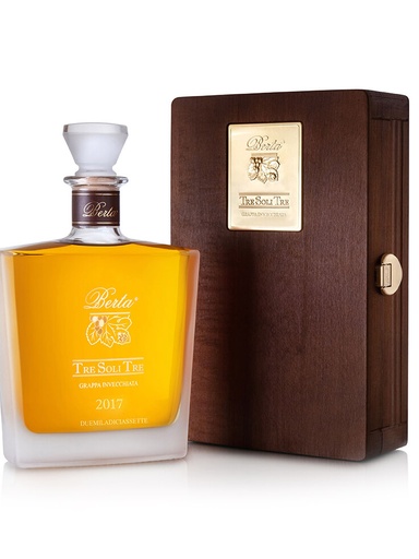 [VRG-BERTA-GRAPPADI-NV-70CL] Berta - Grappa aus Nebbiolo Tre Soli Tre