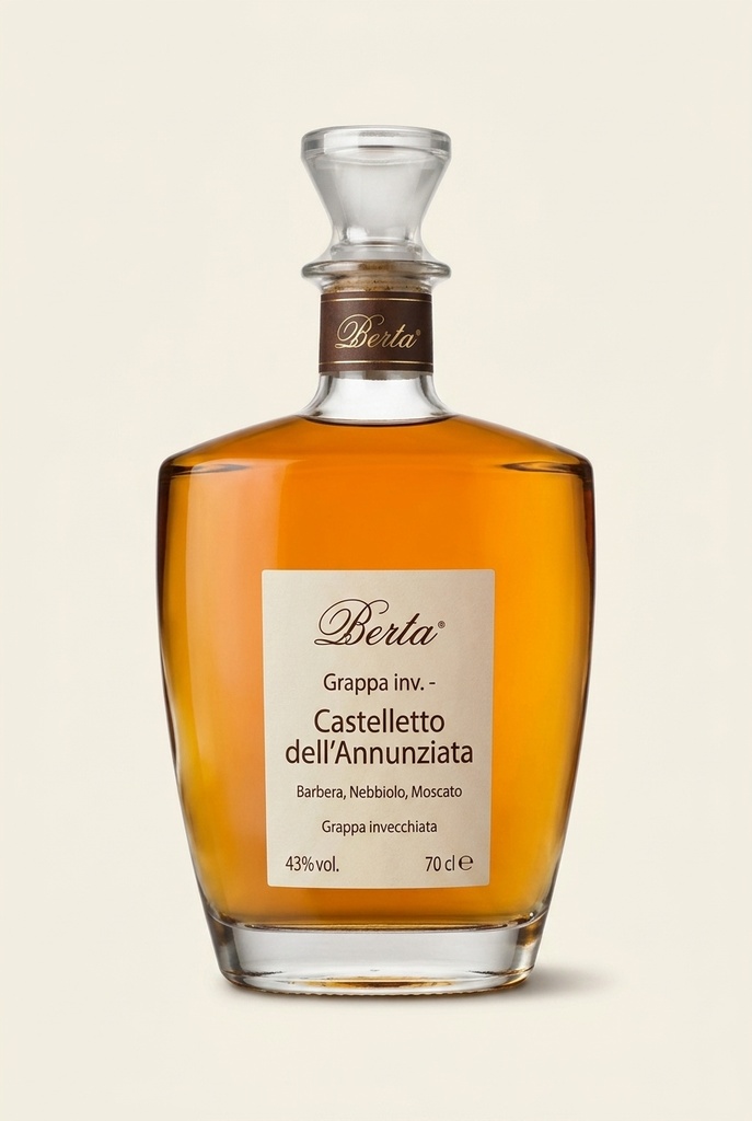 Berta - Grappa Invecchiata Castelletto dell'Annunziata