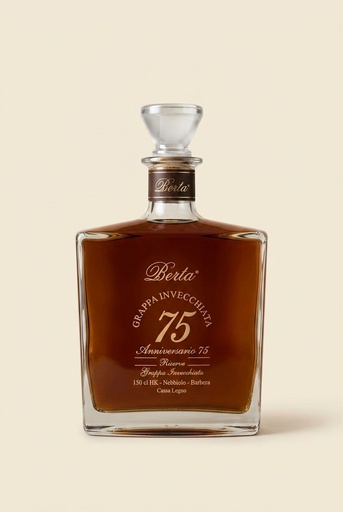[VRG-BERTA-GRAPPAIN-NV-150CL] Berta - Gereifte Grappa Anniversario 75