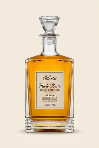 [VRG-BERTA-GRAPPAIN-NV-70CL] Berta - Grappa Invecchiata Paolo Berta (Edizione Speciale)
